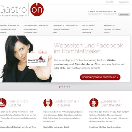 Gastro on Die Online-Marketing Experten