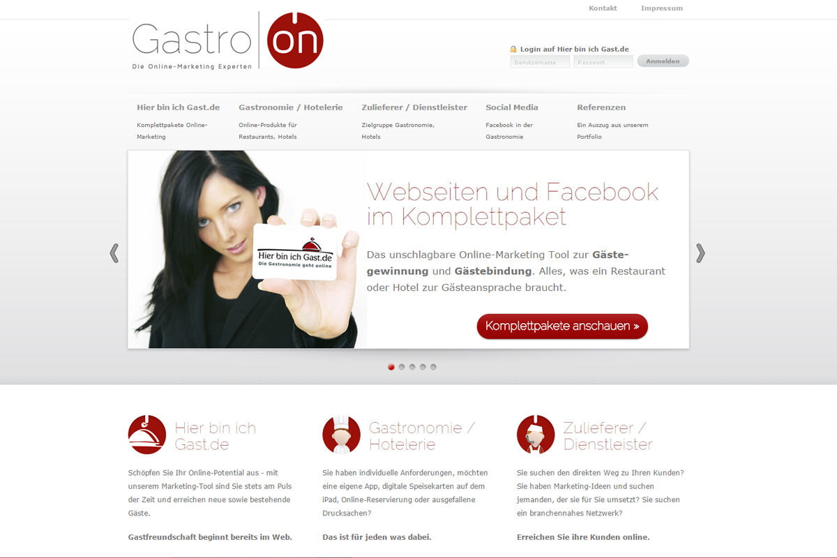 Gastro on Die Online-Marketing Experten