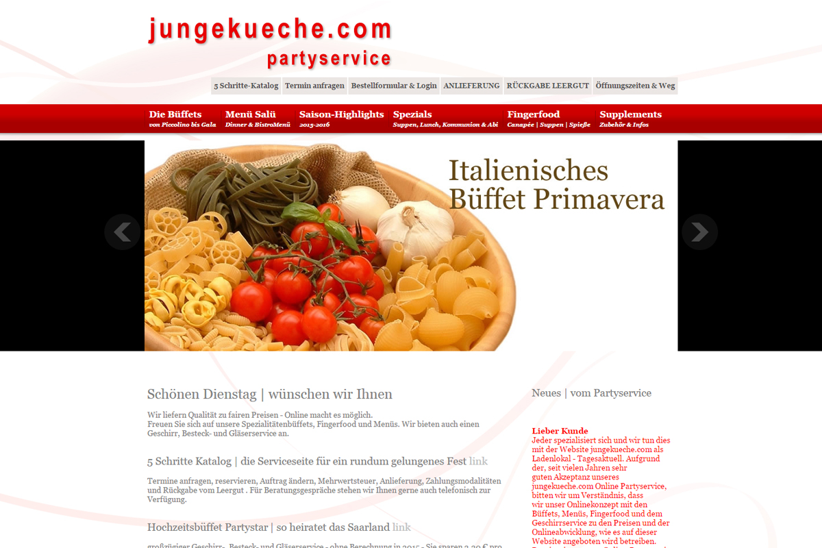 Jungekueche.com Partyservice