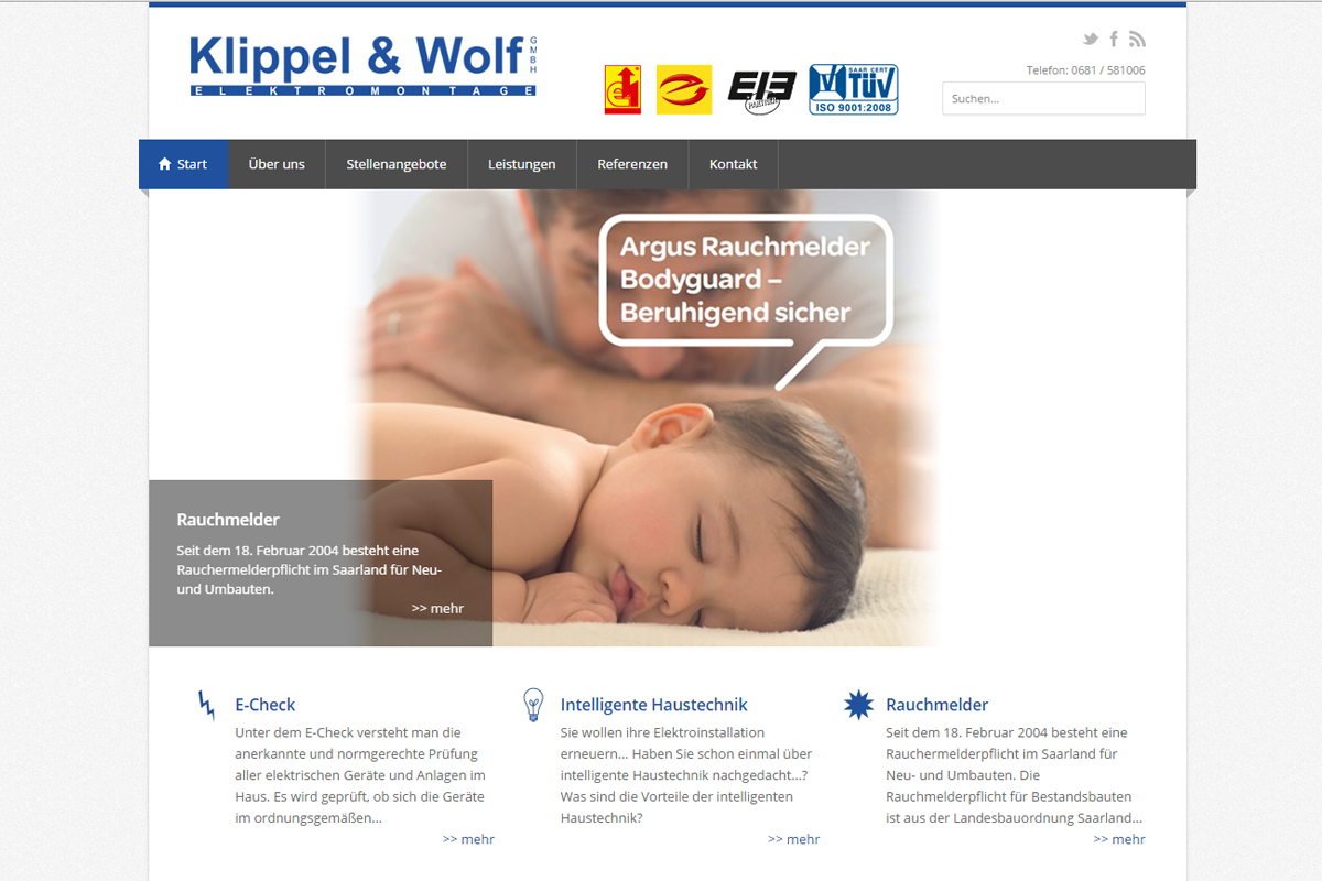 Kippel und Wolf GmbH - Elektromontage