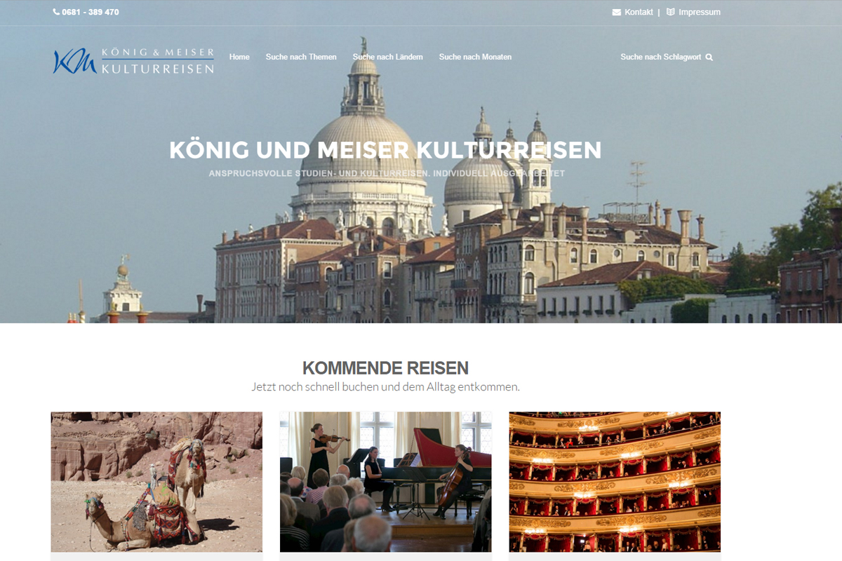 König und Meiser Kultureisen 